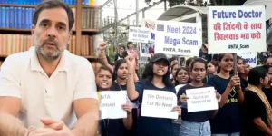 Congress MP Rahul gandhi Speak about NEET Exam Issue