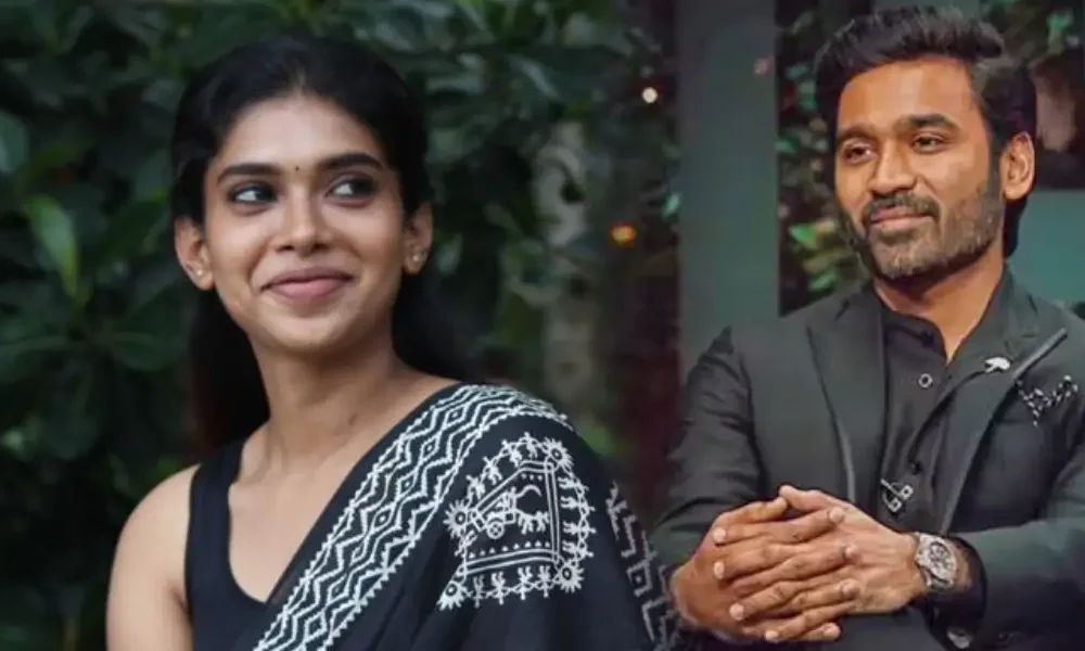 dhanush and Dushara Vijayan