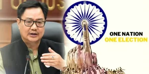 Kiran rijiju say about One Nation One Election