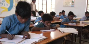 School students in india