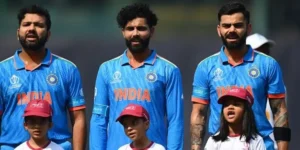 Rohit sharma - Ravindra Jadeja - Virat kohli