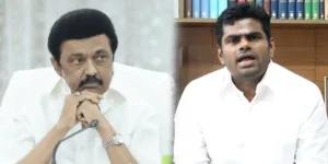TN CM MK Stalin - BJP state president Annamalai (1)
