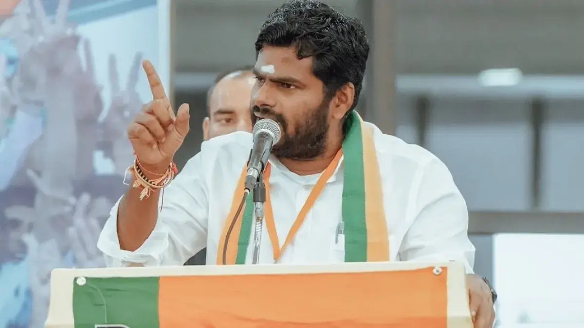 BJP State President Annamalai