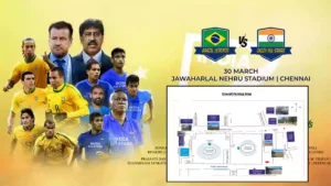Brazil India Football Chennai
