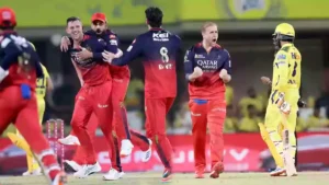 Chennai Super Kings vs Royal Challengers Bengaluru