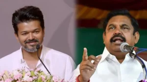 TVK Leader Vijay - Edappadi palanisamy