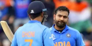 ms dhoni and rohit sharma