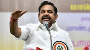 ADMK Chief secretary Edappadi Palanisamy