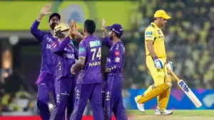 Chennai Super Kings vs Kolkata Knight Riders