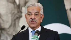 Pakistan Minister Khawaja asif
