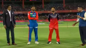 RCBvsDC TOSS
