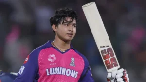 RR player Vaibhav Suryavanshi