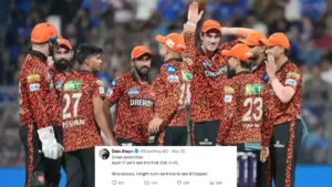 SRH Lose MI in ipl 2024 april 17