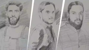 Sketches of terrorists