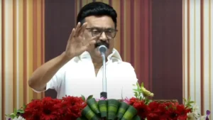 Tamilnadu CM MK Stalin in Thiruvallur