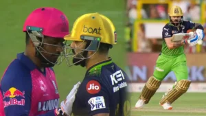 Virat Kohli during RR vs RCB match 2nd Innings