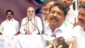 edappadi and amit shah Nainar Nagendran