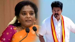 tvk vijay and Tamilisai Soundararajan