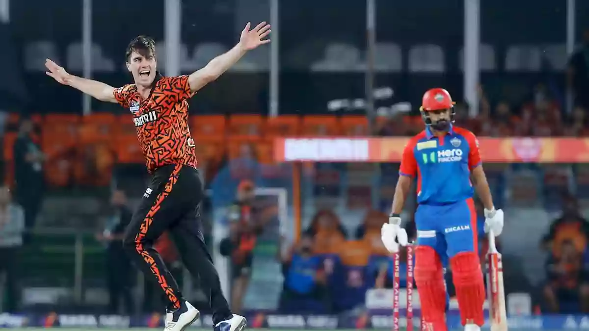 DC vs SRH - Pat Cummins