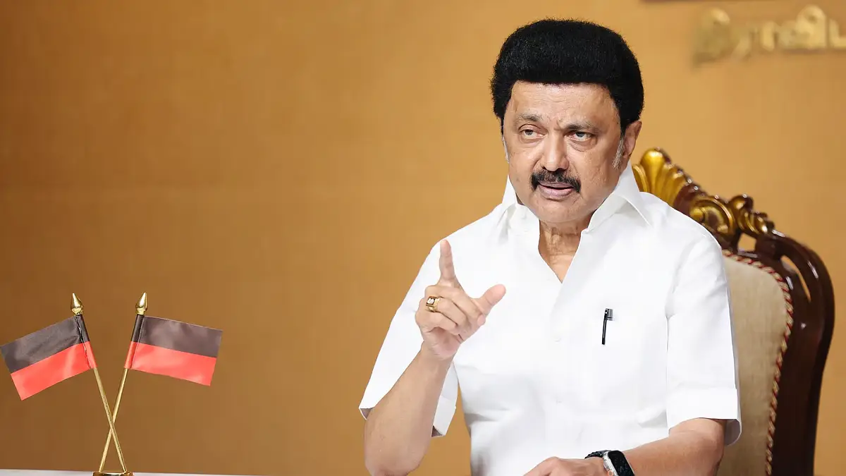 DMK Leader MK Stalin