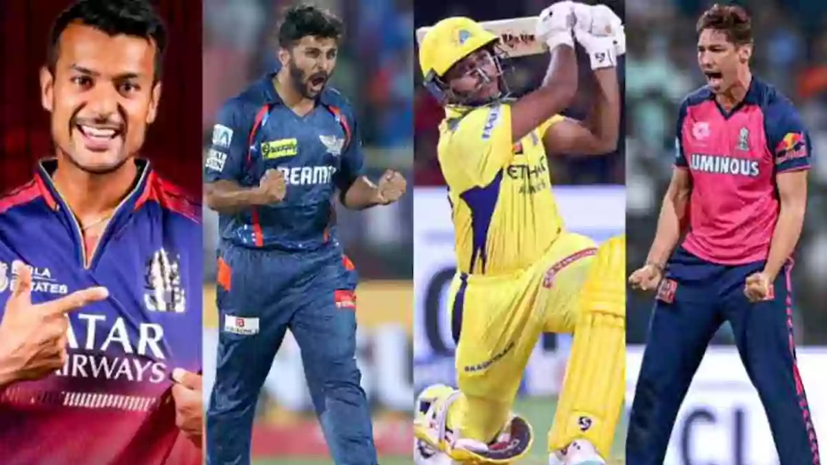 IPL 2025 Squad Changes
