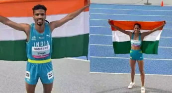 ஆசிய தடகள போட்டி – தங்க பதக்கங்களை குவிக்கும் இந்தியா.!