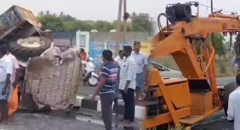 கோர விபத்து…வேன் மீது மோதிய ஆம்னி பேருந்து..4 பேர் பலி!!