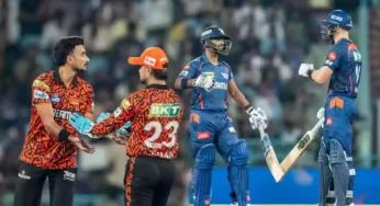 LSG vs SRH : பேட்டிங்கில் மிரட்டிய லக்னோ.., ஹைதராபாத்துக்கு இமாலய இலக்கு.!