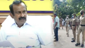 Minister Muthusamy say about Erode Double murder