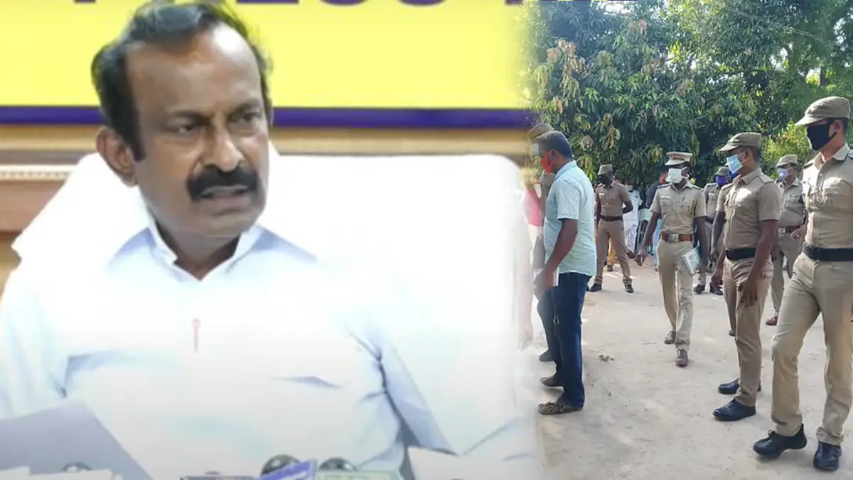 Minister Muthusamy say about Erode Double murder