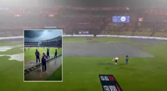 RCB vs KKR: வெளுத்து வாங்கும் மழையால் டாஸ் போடுவதில் தாமதம்.!