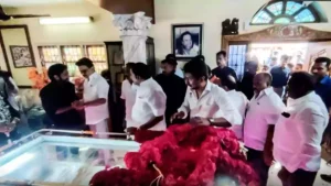 RIP Rajesh - MK Stalin