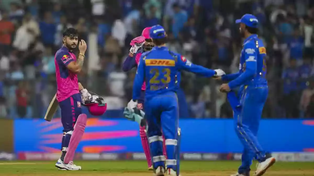 Rajasthan Royals vs Mumbai Indians