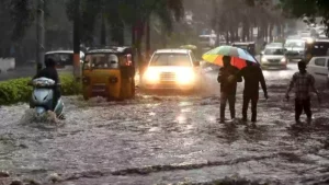 heavy rain