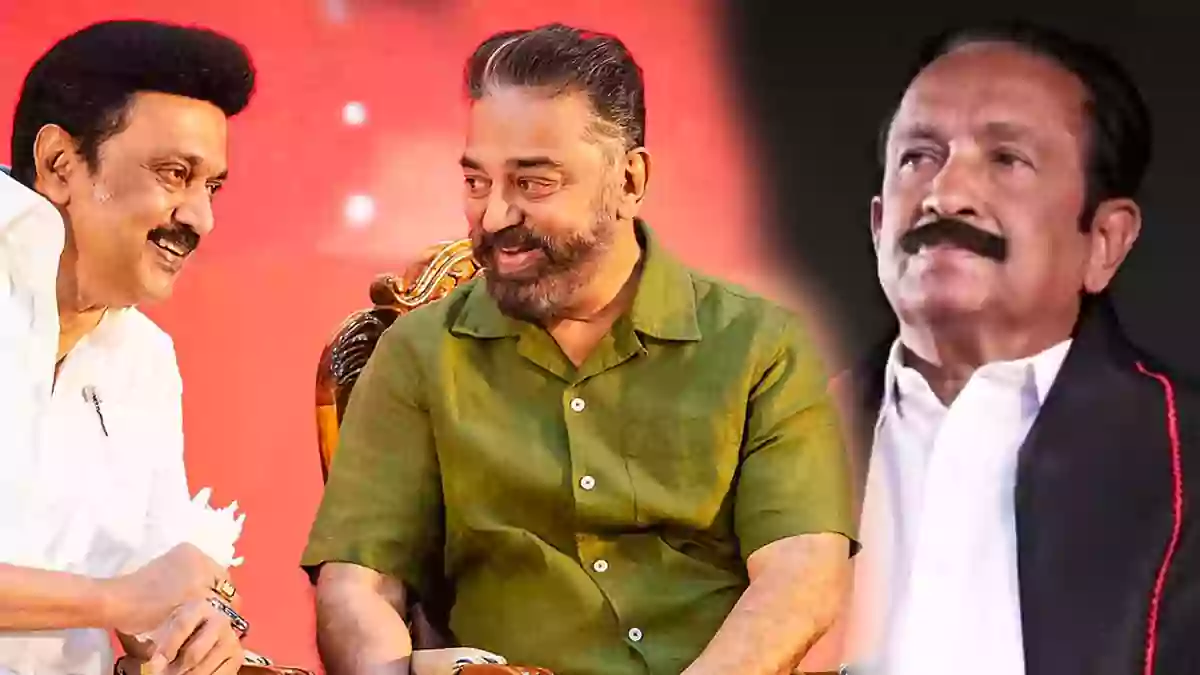 kamal haasan mk stalin VAIKO