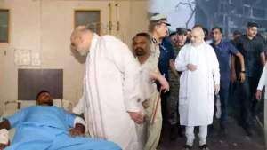 Amit Shah meets lone survivor