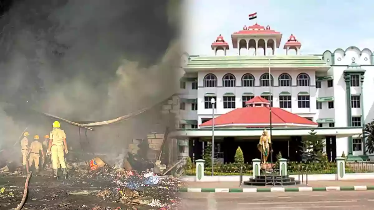 Crackers Fire Accident - madurai high court