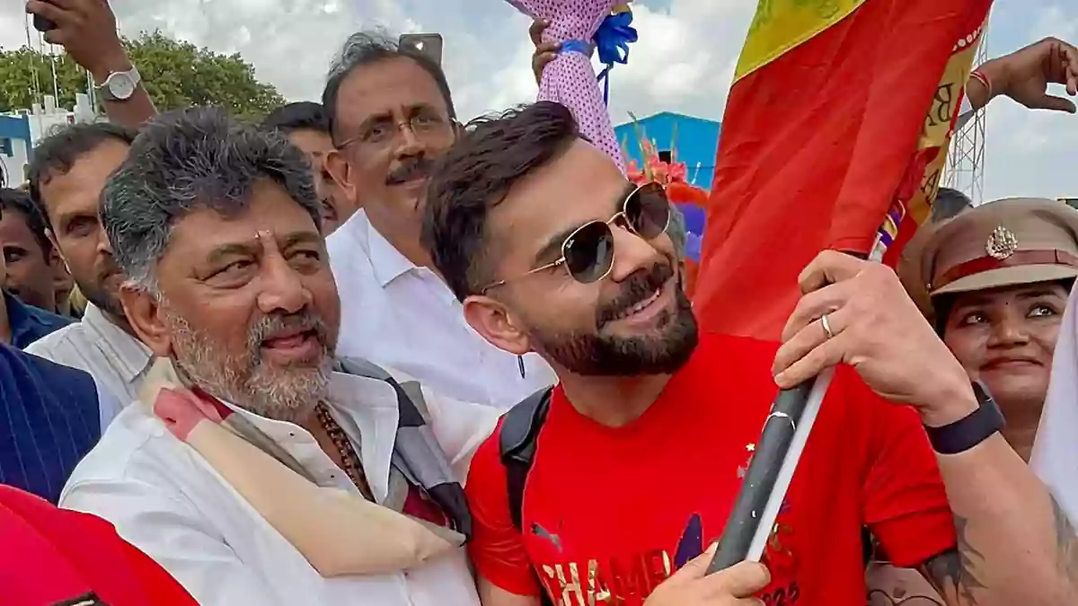 DK Shivakumar - Virat Kohli