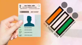 15 நாட்களில் வாக்காளர் அடையாள அட்டை! இந்திய தேர்தல் ஆணையம் அறிவிப்பு!