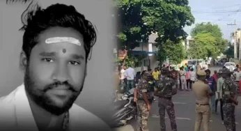திருப்பூரில் பரபரப்பு: இந்து முன்னணி பிரமுகர் நடுரோட்டில் வெட்டிக்கொலை.!
