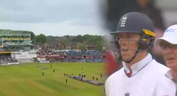 INDvsENG : நீங்க நிறுத்திக்கோங்க நான் ஆடுறேன்! போட்டியின் நடுவே விளையாடிய மழை!