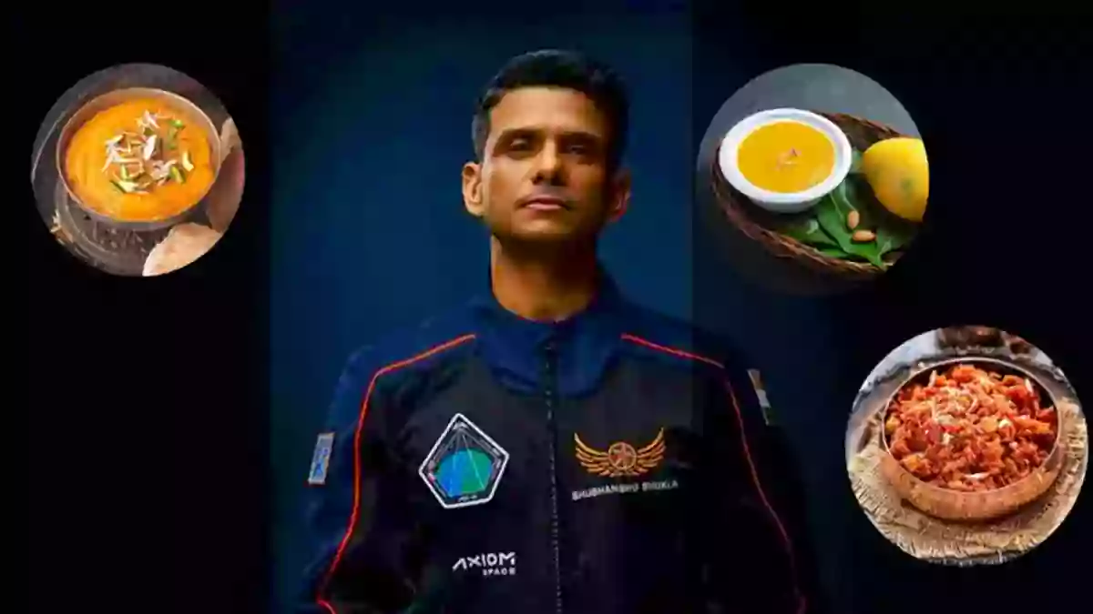 Shubhanshu Shukla FOOD