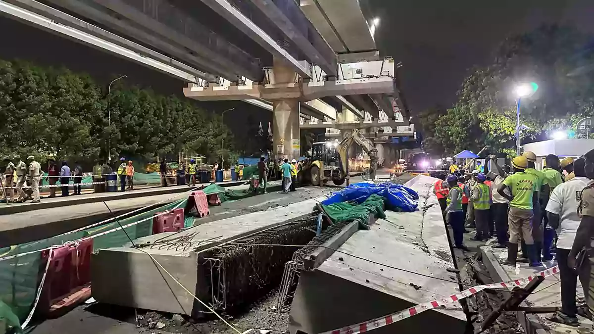Tragic accident - Chennai Metro