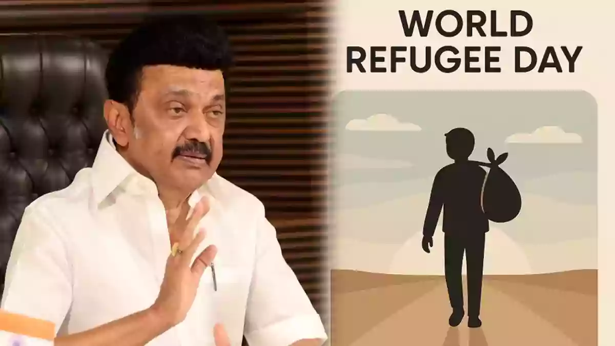 WorldRefugeeDay - mk stalin