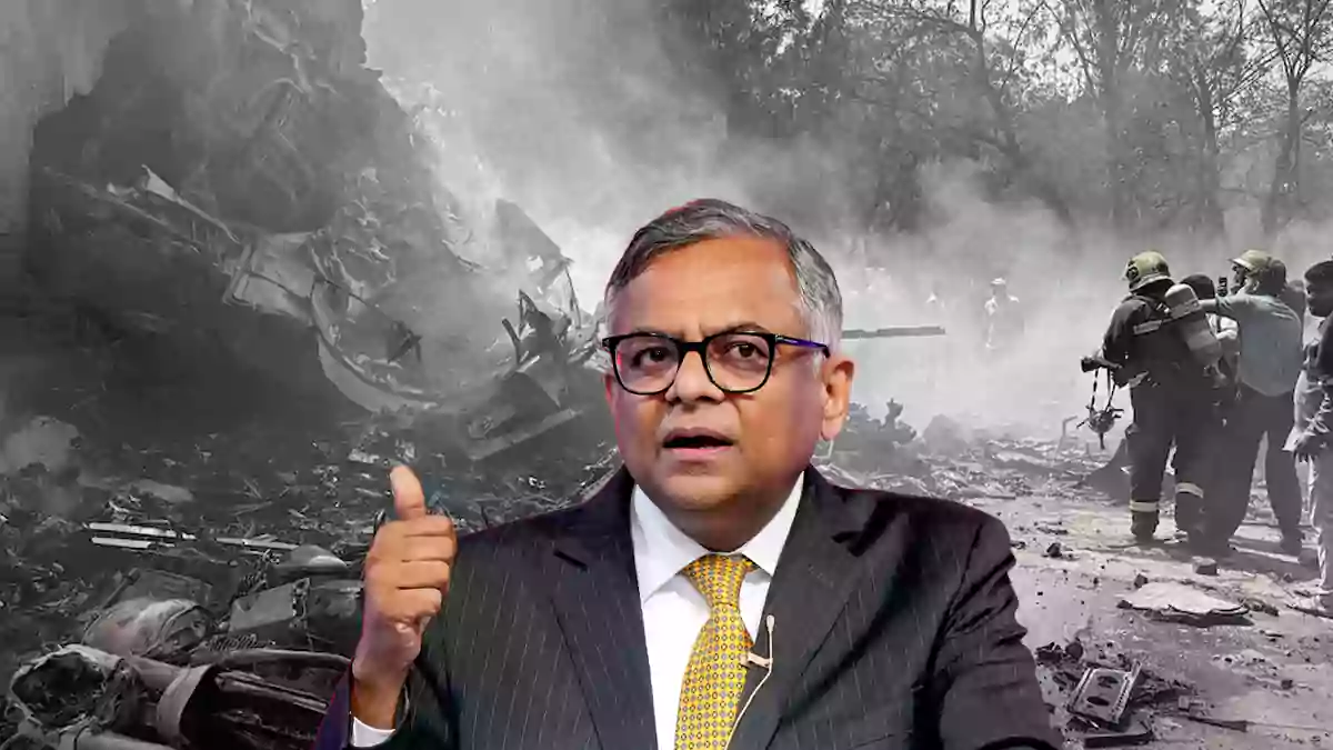 chandrasekaran plane crash