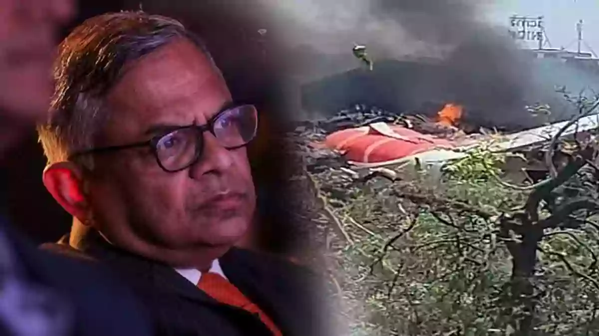 chandrasekaran tata plane crash