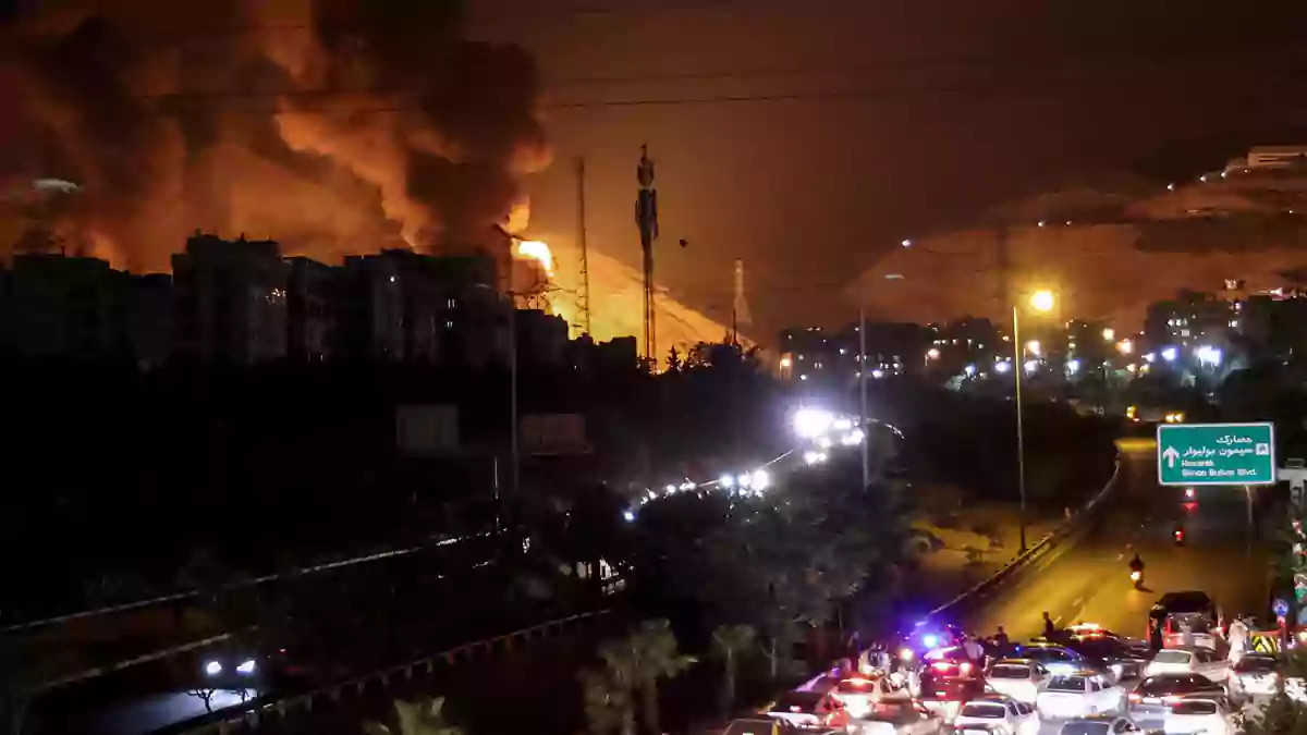 oil depots iran