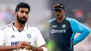 ravi shastri jasprit bumrah