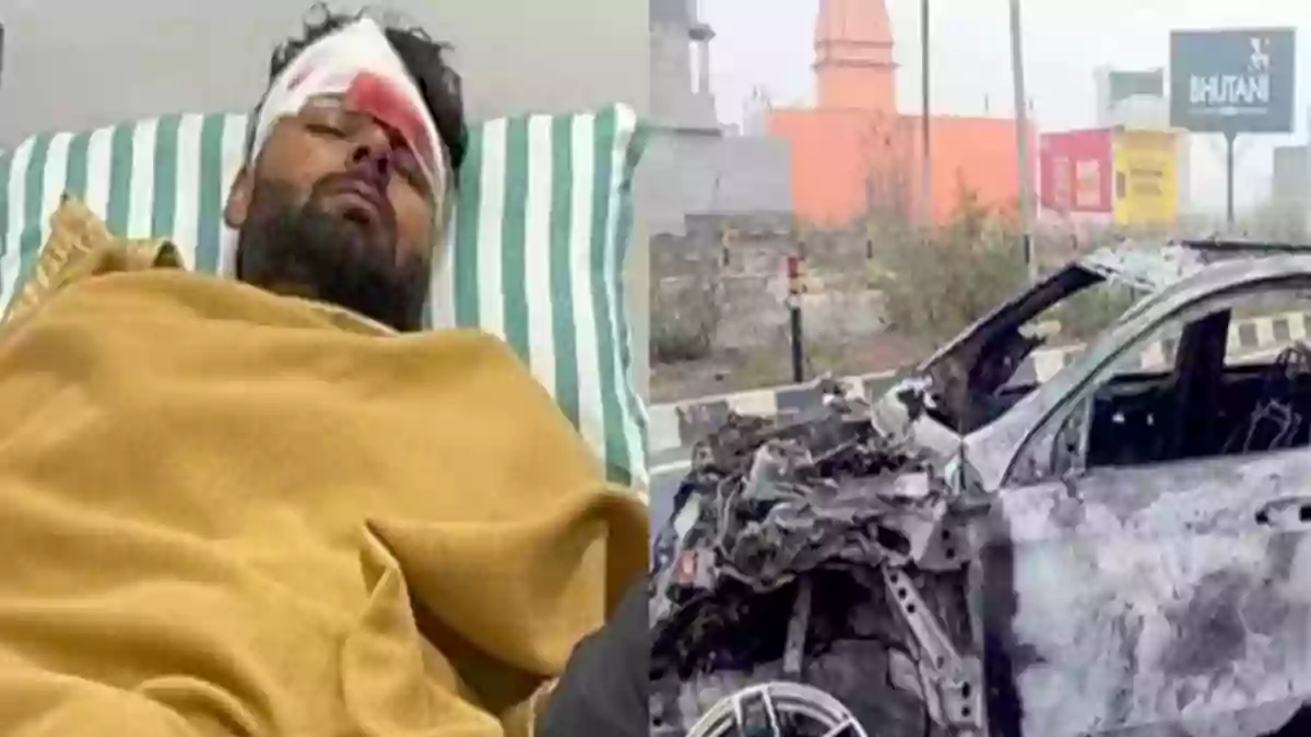 rishabh pant accident