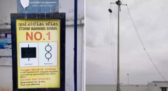 வங்கக் கடலில் காற்றழுத்த தாழ்வு மண்டலம்.., 9 துறைமுகங்களில் புயல் கூண்டு ஏற்றம்.!